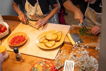 Venice: Cooking Class with Chef Francesco and Live Music 