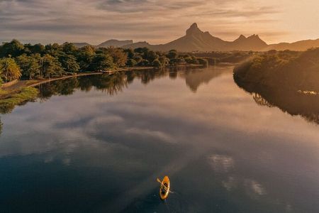 Mauritius Guided Sunrise Kayak Tour on the Tamarin River
