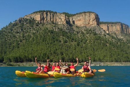 From Valencia: Montanejos Kayak Activity & Natural Pools
