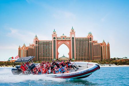 90 Minutes Speedboat Tour: Marina, Atlantis, Palm & Burj Al Arab