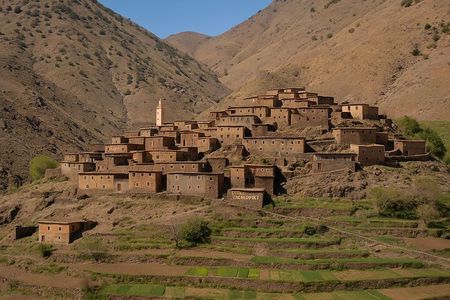 Atlas Mountains:2 days Trek to hightest village a north Africa