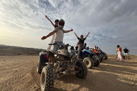 Agafay Desert: Dinner & Show Quad bike and camel ride with sunset