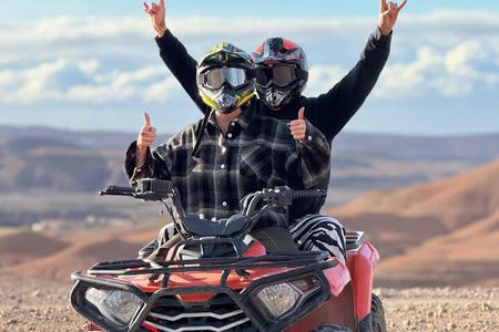 Agafay Desert: Dinner & Show Quad bike and camel ride with sunset