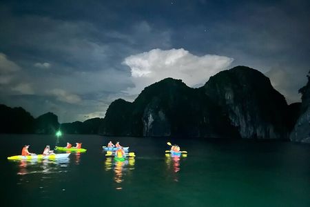 Sunset- Magical bioluminescent plankton Kayaking trip from Catba 