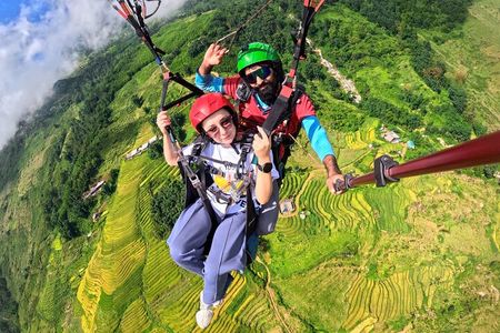 Sapa Highest Paragliding Adventure with Pickup & Drop-off