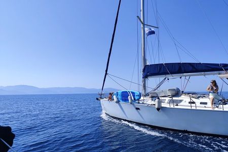 7 Hours Private Sailing Cruise in North Thassos