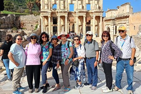 Panaromic Ephesus & Caravanserai & Artemis Tour -Opt Turkish Bath