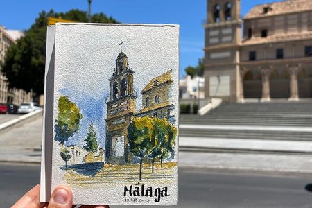Tour and Drawing in Malaga