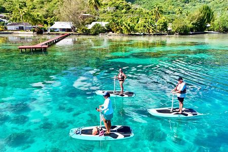 Private Excursion with E-Board in Moorea with snorkeling