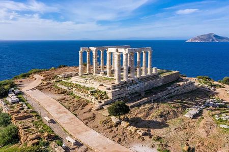Cape Sounio Private half day Poseidon Athenian Riviera sunset