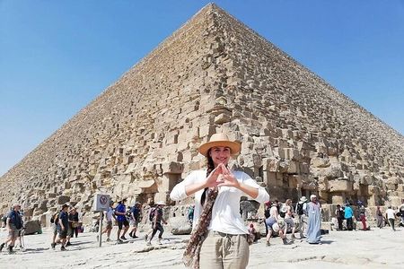 Private Half Day Tour to Giza Pyramids & Great Sphinx with Guide