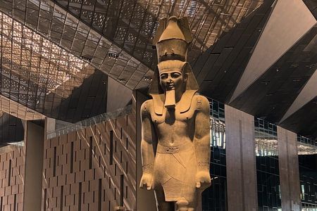 Private Pyramids & Grand Egyptian Museum Tour from Cairo or Giza