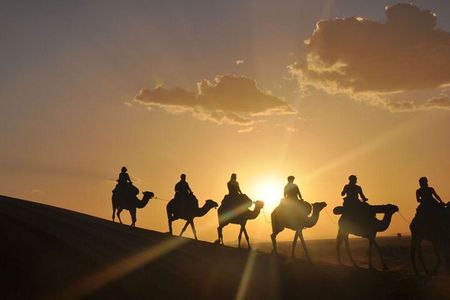 Agafay Camel Ride Dinner from Marrakech