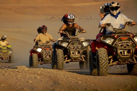 Agafay: 30min Quad, Camel Ride, Pool & Lunch