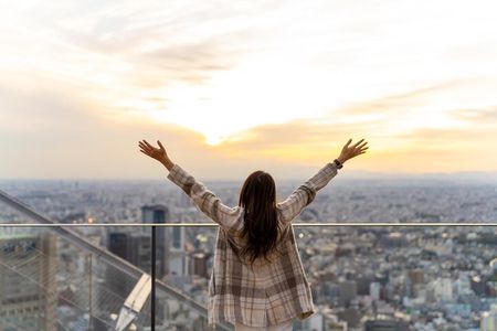Shibuya Sky Sunset or night Entry w/ Guided Shibuya Walking Tour