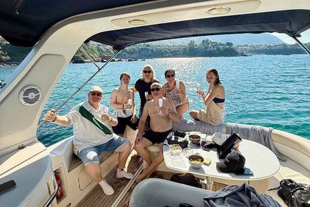 ALMIRA CEFALÙ : Boat tour with aperitif, snorkeling and caves