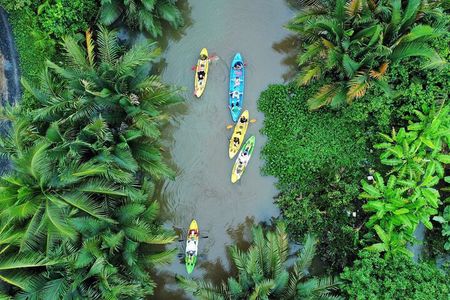 VIP Mekong Delta Adventure Cycling & Kayak Day Trip 