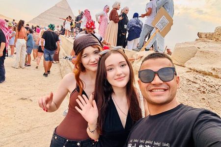 Grand Egyptian Museum, Giza Pyramids and Sphinx Tour