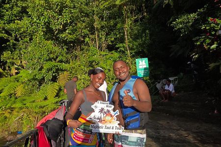  Roseau, Dominica: Rainforest Adventure sport,Waterfall swim