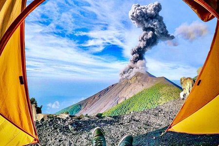 Acatenango Volcano Overnight Hike with Adventure Camping