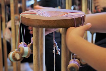 Kumihimo Braiding Workshop in Kyoto