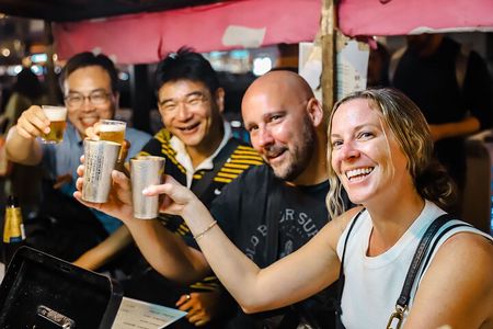 Fantastic Hakata Night River Cruise Local Japanese Pub Yatai 
