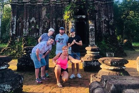 From Hoi An/Da Nang: Marble Mountains & My Son Sanctuary in 1 Day