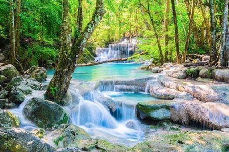 Kanchanaburi Day Trip: WWII Death Railway & Erawan Falls