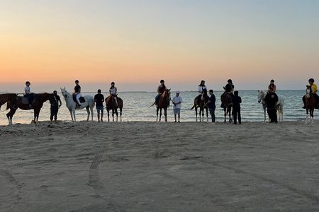 Historic Horseback Bahrain Fort Experience by the Sea