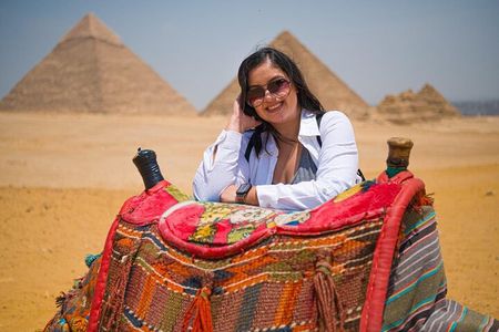 Half Day Tour Giza Pyramids &Great Sphinx with Private Tour Guide