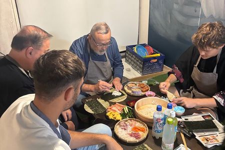 Sushi Workshop Hunting in Japanese Supermarket