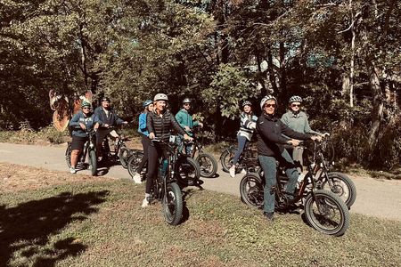 Guided Asheville E-bike Tour of River Arts, Mountains and Murals