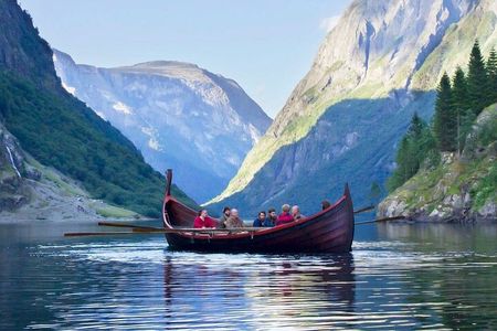 Viking Village & UNESCO Fjord Cruise-Across Ages & Fjords w/lunch