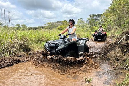 Big Island Ranch Day- ATV Tour, Goat Feeding, and Lei Making