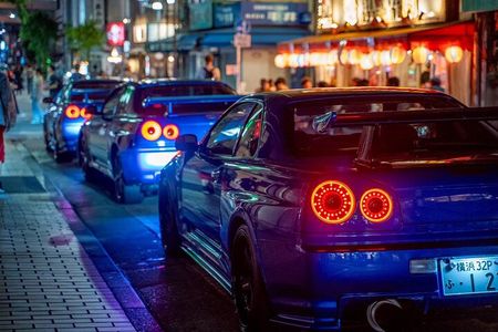 Tokyo and Daikoku Guided Tour in a Nissan GTR R34