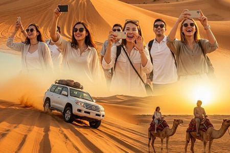 Premium Desert Safari in Dubai with Buffet Dinner
