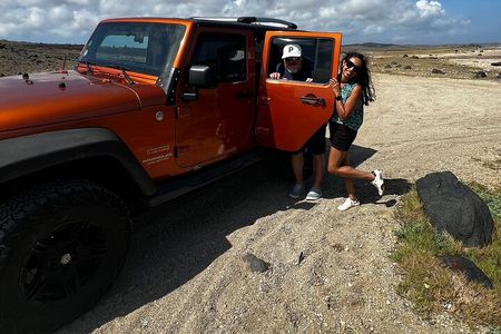 Full day Aruba Island Private Jeep Tour Arikok Park - Drone Shots