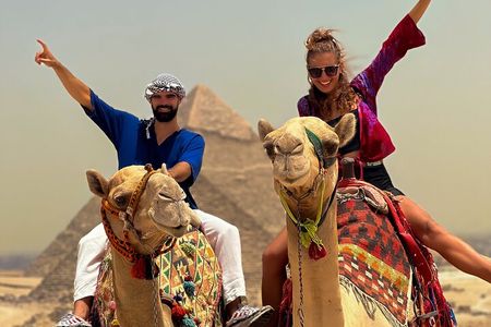 Luxury Giza Experience: Grand Egyptian Museum, Pyramids & Sphinx
