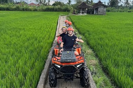 Ubud: ATV Rafting + Zipline, Swing, Sky Bike in Bali Rice Terrace