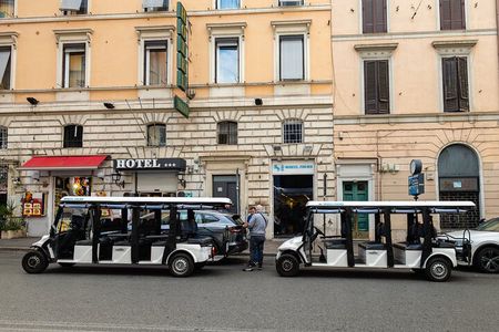 Rome Highlights City Tour by Golf Cart with Gelato
