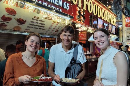 Evening Street Food Walk By Guide with Iconic Sights Of Hyderabad