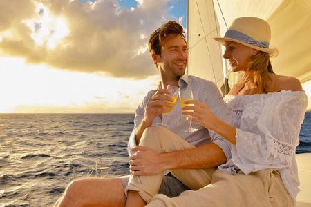 Luxury Sunset Cruise from Riviera Maya