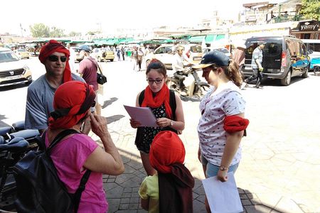 Group activities: Treasure hunt in Marrakech