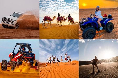 Doha :ATV Quad Bike, Dune Bashing, Camel Ride and Inland Sea Tour