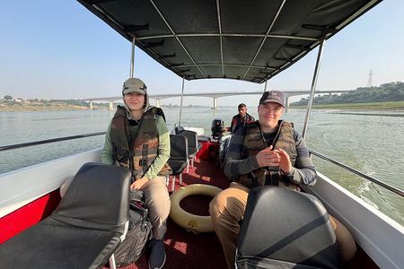 Private Chambal Safari entry tickets with boat ride & Transfers