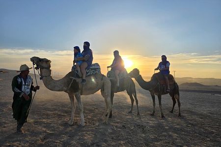 Private Agafay Desert Sunset Camel Ride 