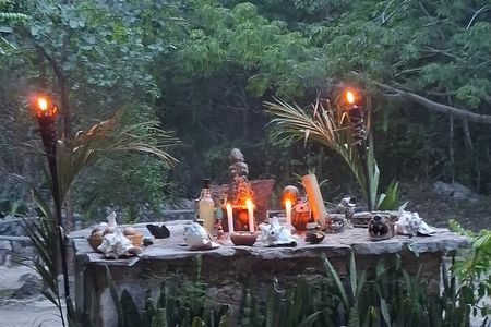 Tulum Mayan Ceremony, Temazcal, Prehispanic dinner in the jungle