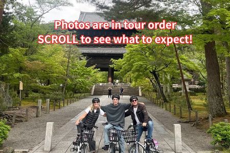 4 hours of E-Bike tour With a Local Japanese in Kyoto city