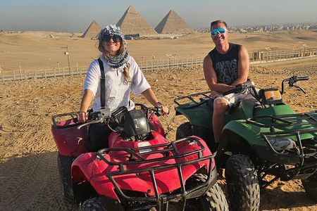 Private Giza pyramids ,Egyptian museum ,Camel and quad bike ATV 