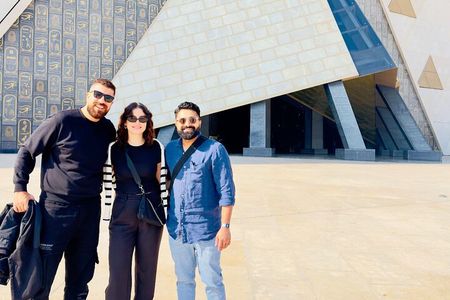 Half Day New Grand Egyptian Museum with Guide and Ticket